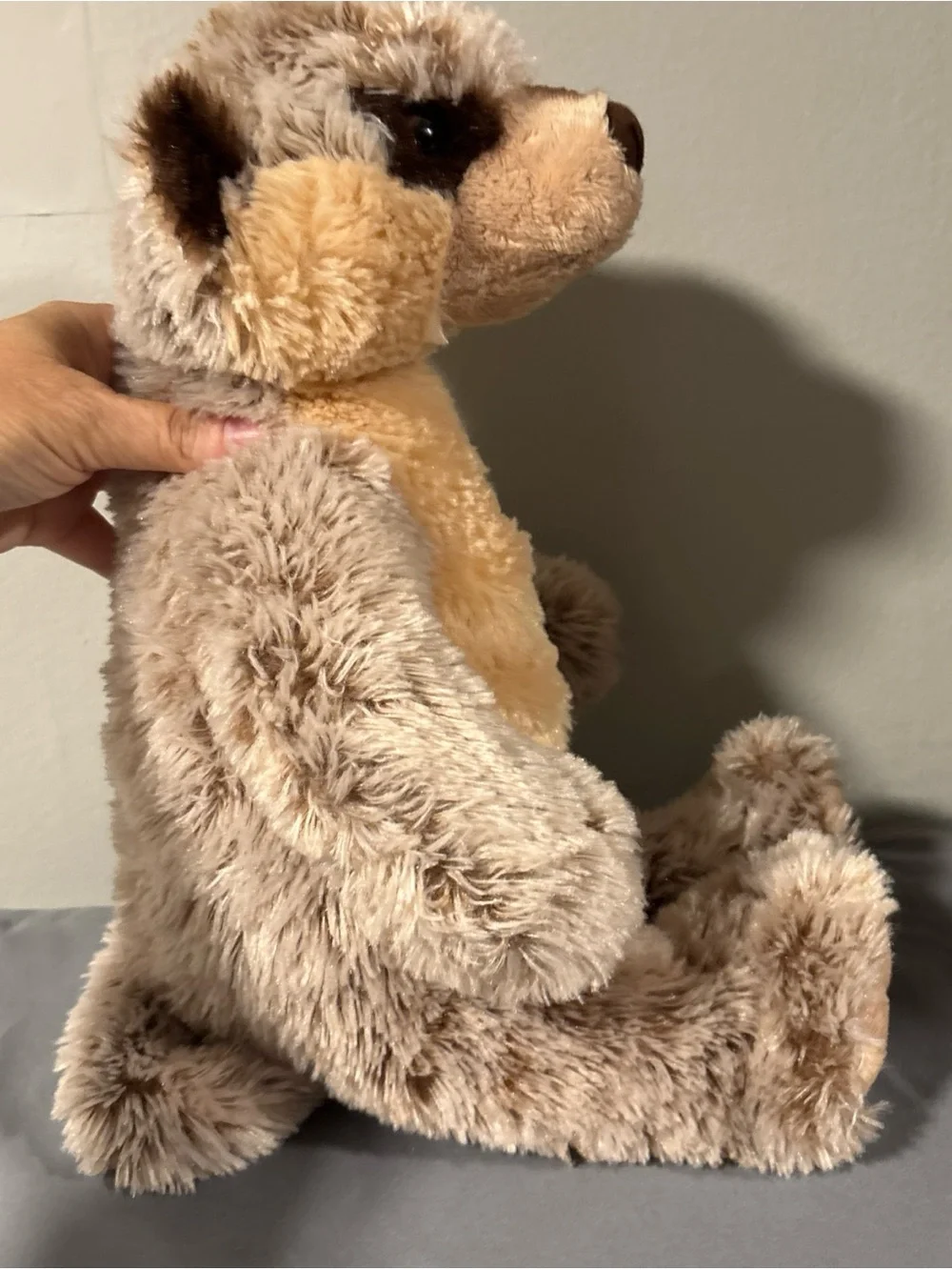 Build-A-Bear Meerkat Plush in Beige and Light Brown